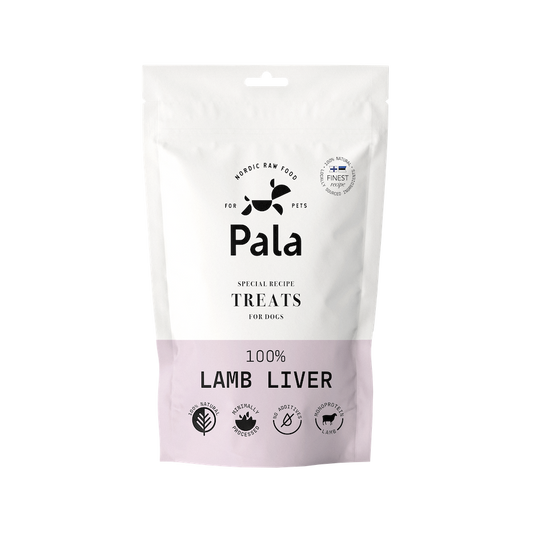 Pala hundgodis 100% lammlever 100g